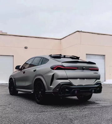 ホットセール G06 X6 カーボンファイバー ボディキット Forbmw X6 カーボンファイバー フロントショベル 後部ディフューザー スポイラーカバー