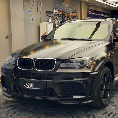 ホットセール X6 E70 E71 ワイドボディキット Forbmw X6 ボディキット 前後 バンパー スポイラー サイドスカート