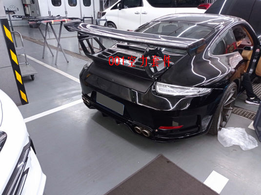 ポルシェ 911 997.1 997.2 スポイラー カーボンファイバー スポイラー テイルフィン GT3RS スタイル スポイラー