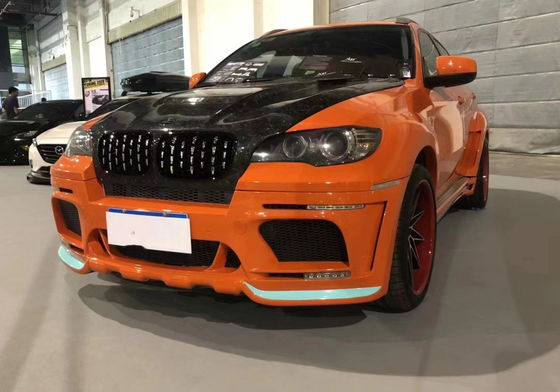 ホットセール X6 E70 E71 ワイドボディキット Forbmw X6 ボディキット 前後 バンパー スポイラー サイドスカート