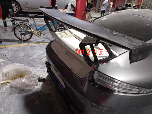 ポルシェ 911 997.1 997.2 スポイラー カーボンファイバー スポイラー テイルフィン GT3RS スタイル スポイラー