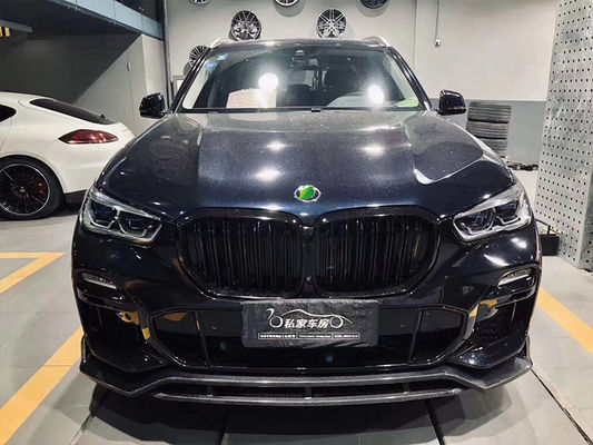 ホットセール X5 G05 カーボンファイバーボディキット Forbmw X5 カーボンファイバー フロントショベル 後部ディフューザー スポイラー サイドスカート