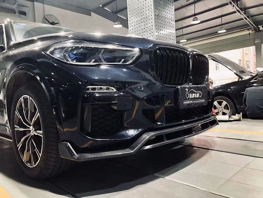 ホットセール X5 G05 カーボンファイバーボディキット Forbmw X5 カーボンファイバー フロントショベル 後部ディフューザー スポイラー サイドスカート