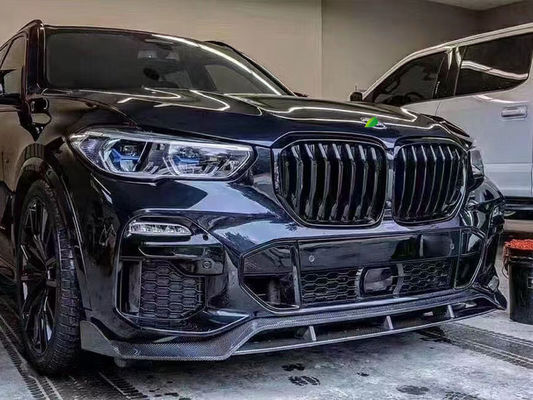 ホットセール X5 G05 カーボンファイバーボディキット Forbmw X5 カーボンファイバー フロントショベル 後部ディフューザー スポイラー サイドスカート