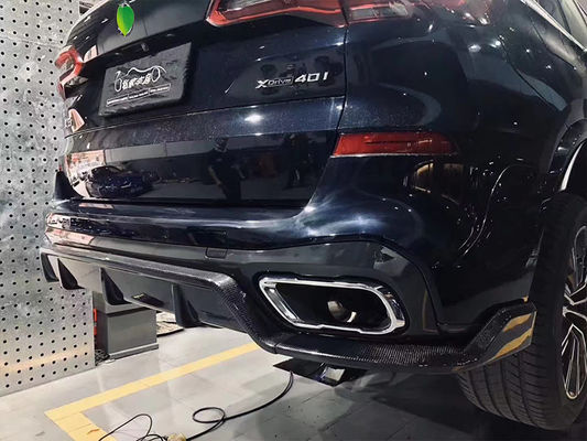 ホットセール X5 G05 カーボンファイバーボディキット Forbmw X5 カーボンファイバー フロントショベル 後部ディフューザー スポイラー サイドスカート