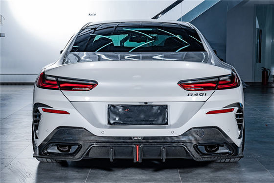 ホットセール G14 G15 G16 840i 850i カーボンファイバーボディキット Forbmw 8シリーズ フロントショベル 後部ディフューザースポイラー