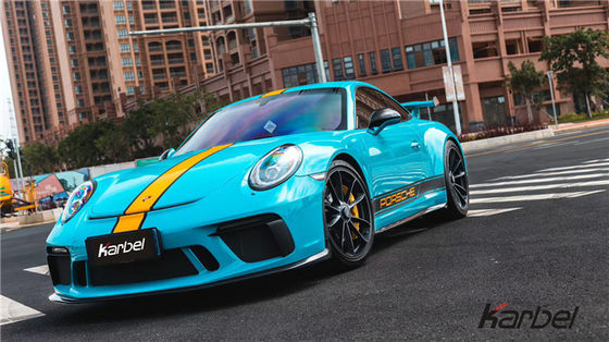 ポルシェ 911 991.2 GT3 911 GT3 カーボンファイバー カーボンファイバー フロント ショベル リア ディフューザー サイド スカート ボディ キット