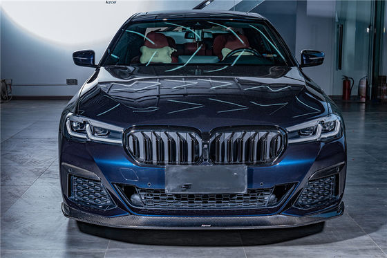ホットセール G30 G38 530i カーボンファイバーボディキット BMW 5シリーズ カーボンファイバー フロントショベル 後部ディフューザー スポイラー