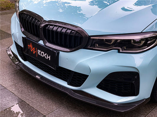高品質の乾燥炭素繊維G20 G28 320 325 330 BMW3シリーズ フロントリップリアスディフューザースポイラー用炭素繊維ボディキット