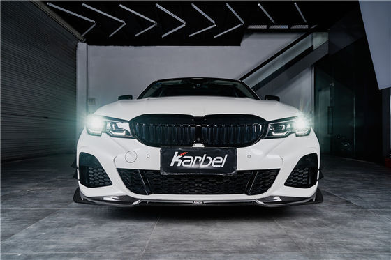 高品質の乾燥炭素繊維G20 G28 320 325 330 BMW3シリーズ フロントリップリアスディフューザースポイラー用炭素繊維ボディキット