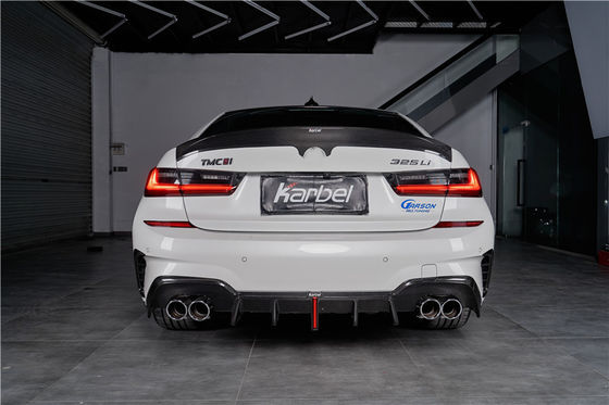 高品質の乾燥炭素繊維G20 G28 320 325 330 BMW3シリーズ フロントリップリアスディフューザースポイラー用炭素繊維ボディキット