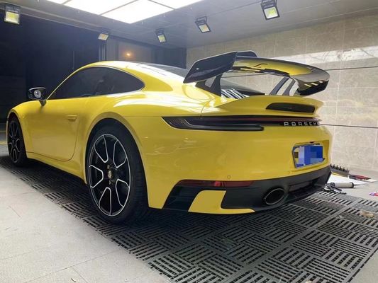 ポルシェ911 992 カーボンファイバー素材911 992 GT3スタイルアップグレード 後ろスポイラー