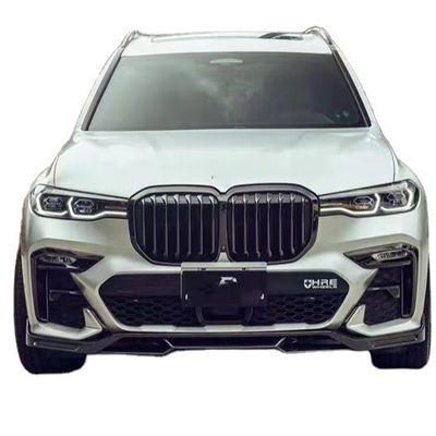 BMW X7 カーボンファイバーボディキット X7 アップグレードされたFDスタイル カーボンファイバー フロントショベル ディフューザー スポイラー トップウィング ボディキット