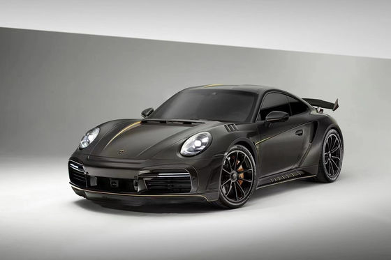 ポルシェ 911 992 カーソリ キット ドライ 炭素繊維 素材 911 992 改良 TOPCAR スタイル カーソリ キット スポイラー