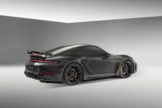 ポルシェ 911 992 カーソリ キット ドライ 炭素繊維 素材 911 992 改良 TOPCAR スタイル カーソリ キット スポイラー