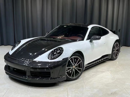 ポルシェ 911 992 カーソリ キット ドライ 炭素繊維 素材 911 992 改良 TOPCAR スタイル カーソリ キット スポイラー