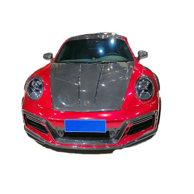 ポルシェ 911 992 カーディセット 911 992 トルボアップグレードテックアートスタイル フロントとリア バンパーカバー カーディセット