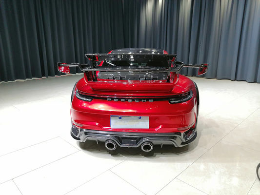 ポルシェ 911 992 カーディセット 911 992 トルボアップグレードテックアートスタイル フロントとリア バンパーカバー カーディセット
