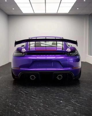 ポルシェ 718 981 987 カーボンファイバースポイラー 718 981 987 GT4RSスタイルのアップグレードされたテールスポイラー