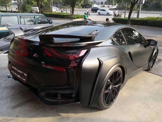 BMW I8 カーボンファイバーボディキット I8 アップグレード エネルギースタイルの前後バンパースポイラー ワイドボディキット