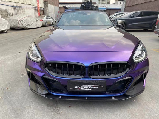BMW Z4 G29 Z4 G29 アップグレードされたTRDスタイルのカーボンファイバーボディキット フロント・ショベル・ディフューザー・スポイラー・ボディキット