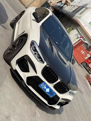 BMW X3M X4M F97 F98 カーボンファイバーマシンカバー 乾燥カーボンファイバー素材 X3M X4M カーボンファイバー エンジンハッドカバー
