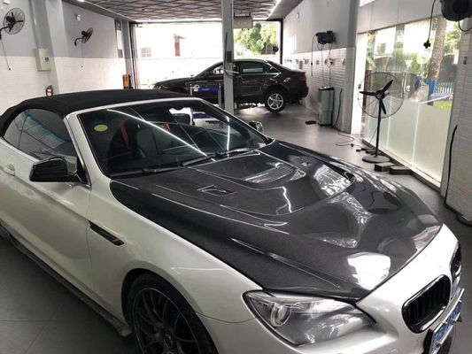 BMW F06 F12 F13 M6 カーボンファイバーカバー カーボンファイバー素材 F06 F12 F13 M6 カーボンファイバーフード