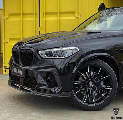 BMW X5M F95 カーボンファイバー・ボディキット X5M F95 アップグレードされたLDスタイルのフロント・ショベル・ディフューザー・スポイラー・ボディキット