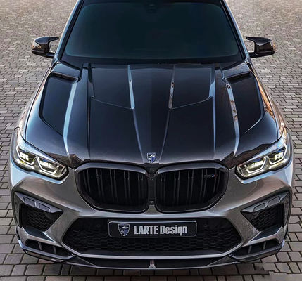 BMW X5M F95 カーボンファイバー・ボディキット X5M F95 アップグレードされたLDスタイルのフロント・ショベル・ディフューザー・スポイラー・ボディキット