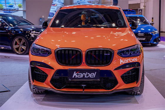 BMW X4M カーボンファイバーボディキット X4M カーボンファイバー フロントスクープ ディフューザー スポイラー フード ボディキット