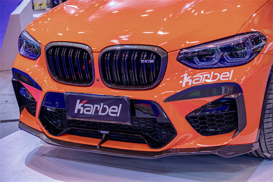 BMW X4M カーボンファイバーボディキット X4M カーボンファイバー フロントスクープ ディフューザー スポイラー フード ボディキット