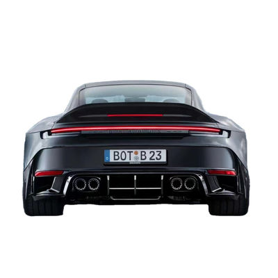 ポルシェ 992 カーボンファイバー スポイラー 992 アップグレードされたBSスタイル カーボンファイバー スポイラー テイルフィン