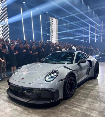 ポルシェ 992 カーボンファイバー スポイラー 992 アップグレードされたBSスタイル カーボンファイバー スポイラー テイルフィン