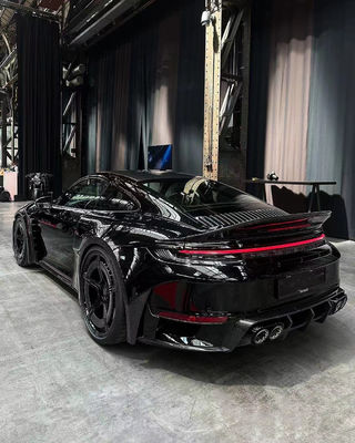 ポルシェ 992 カーボンファイバー スポイラー 992 アップグレードされたBSスタイル カーボンファイバー スポイラー テイルフィン