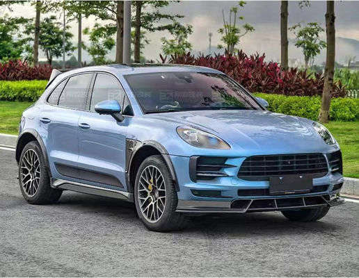 ポルシェ向け マンカン カーボンファイバー ボディキット マンカン カーボンファイバー フロント リップ ディフューザー スポイラー ワイドボディキット