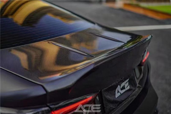 BMW M3 M4 カーボンファイバー 後ろカバー M3 M4 CSL スタイル ドライカーボンファイバー トランクカバー 後ろカバー フード