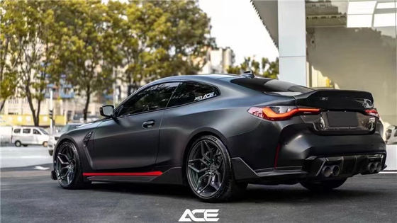 BMW M3 M4 カーボンファイバー 後ろカバー M3 M4 CSL スタイル ドライカーボンファイバー トランクカバー 後ろカバー フード