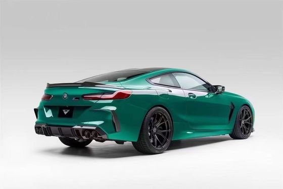 BMW M8 カーボンファイバーボディキット M8 改良されたVors スタイル カーボンファイバー フロント リップディフューザー スポイラー サイドスカート ボディキット