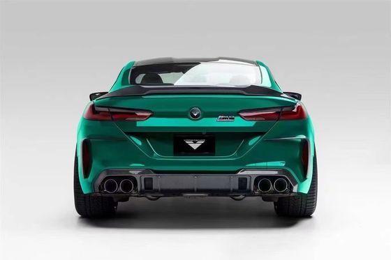 BMW M8 カーボンファイバーボディキット M8 改良されたVors スタイル カーボンファイバー フロント リップディフューザー スポイラー サイドスカート ボディキット