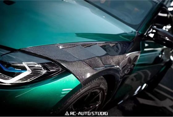BMW M3 M4 G80 G82 カーボンファイバーフェンダー M3 M4 G80 G82 アップグレードされたAEスタイルのカーボンファイバーフェンダー軽量