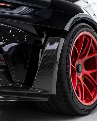 146cm 2020 ポルシェ992 ボディキット フロント リップディフューザー スポイラー フード ボディキット OEM