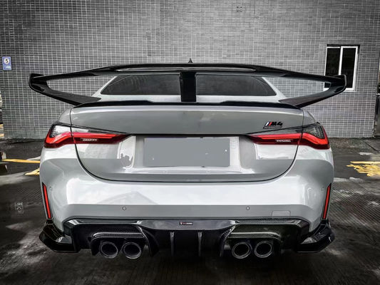 BMW 4シリーズ G80 G82 M3 M4 カーボンファイバースポイラー G80 G82 M3 M4 改良されたGTRスタイルスポイラー翼
