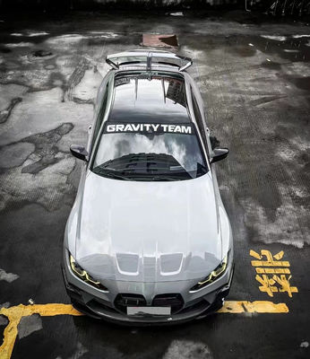 BMW 4シリーズ G80 G82 M3 M4 カーボンファイバースポイラー G80 G82 M3 M4 改良されたGTRスタイルスポイラー翼