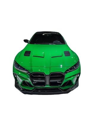 BMW M3 M4 カーボンファイバー ボディキット G80 G82M3 M4 更新されたVORSスタイル カーボンファイバー フロントバンパー
