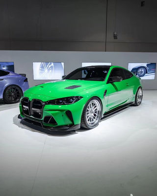 BMW M3 M4 カーボンファイバー ボディキット G80 G82M3 M4 更新されたVORSスタイル カーボンファイバー フロントバンパー