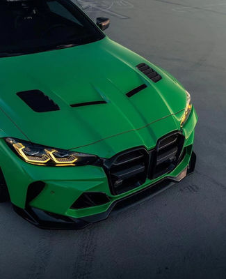 BMW M3 M4 カーボンファイバー ボディキット G80 G82M3 M4 更新されたVORSスタイル カーボンファイバー フロントバンパー