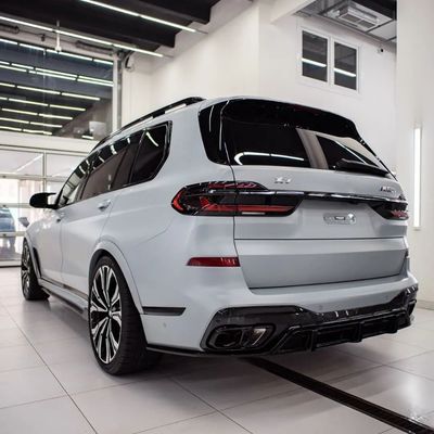 BMW X7 カーボンファイバー ボディキット X7 カーボンファイバー フロント リップディフューザー スポイラー フード サイドスカート ワイドボディキット