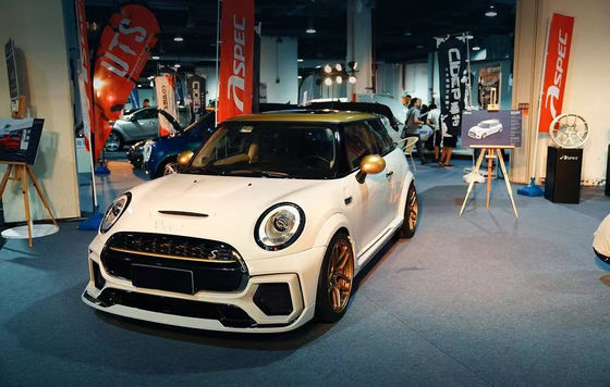 BMW MINI カーボンファイバーボディキット ミニアップグレード ASP スタイル フロントとバック バンパー サイドスカート スポイラー ワイドボディキット