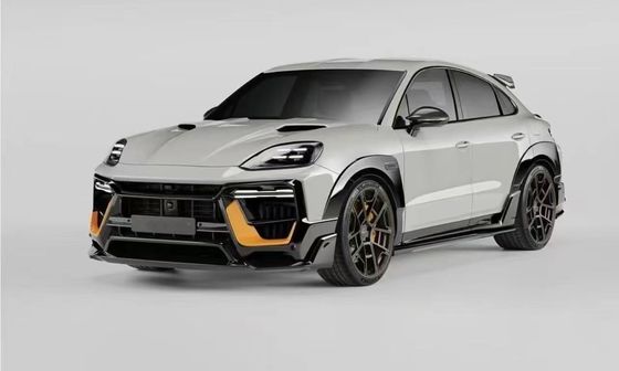 2018年 - 2024年 ポルシェ・カイエーン カーソリーキット THスタイル ディフューザー スポイラー フード カーホイールアーチ