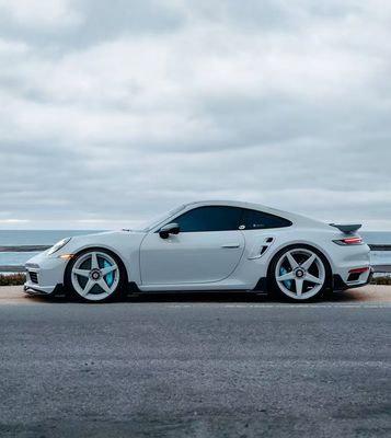 992 ポルシェ ボディキット 2019 - 2020 1016 スタイル カーボンファイバー ボディキット ディフューザー スポイラー